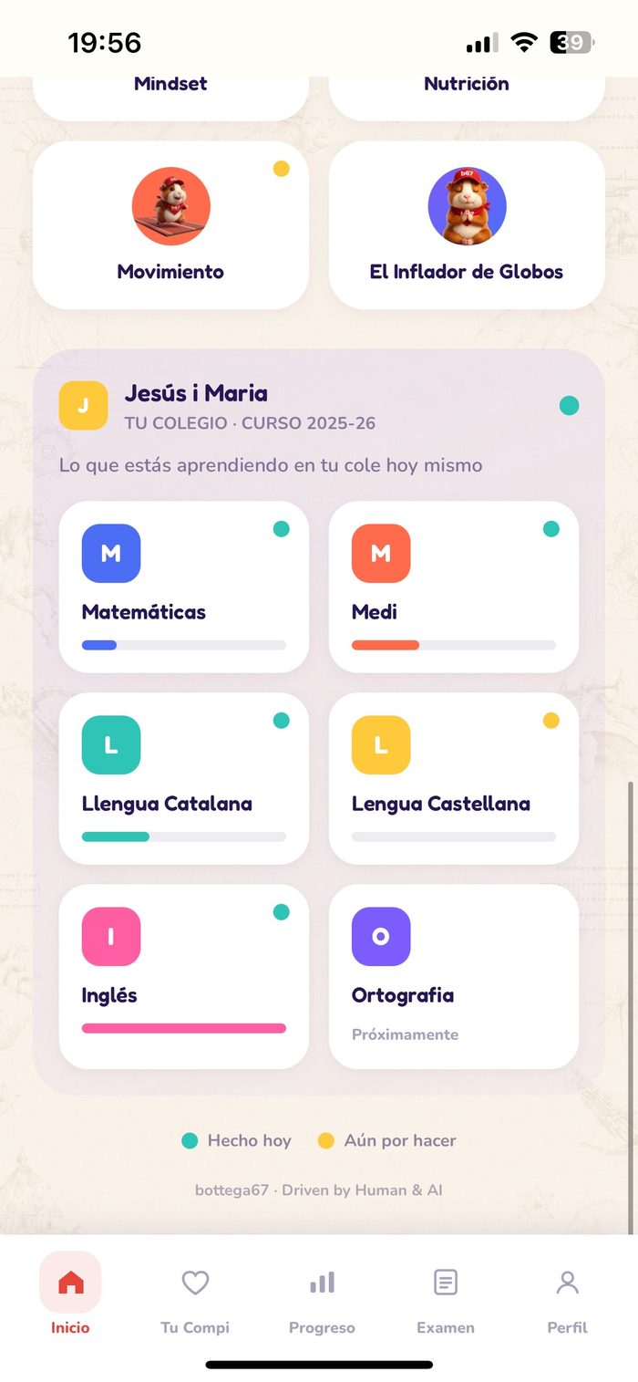 Materias personalizadas según el colegio